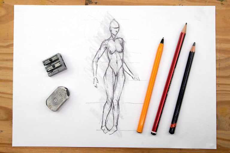 How to Draw a Female Body – Realistic Female Life Drawing