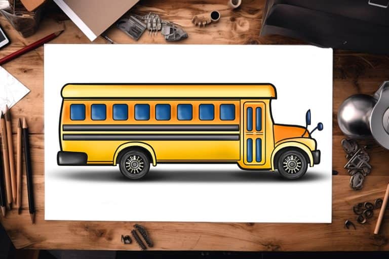 How to Draw a School Bus – Drawing the Iconic Yellow Ride