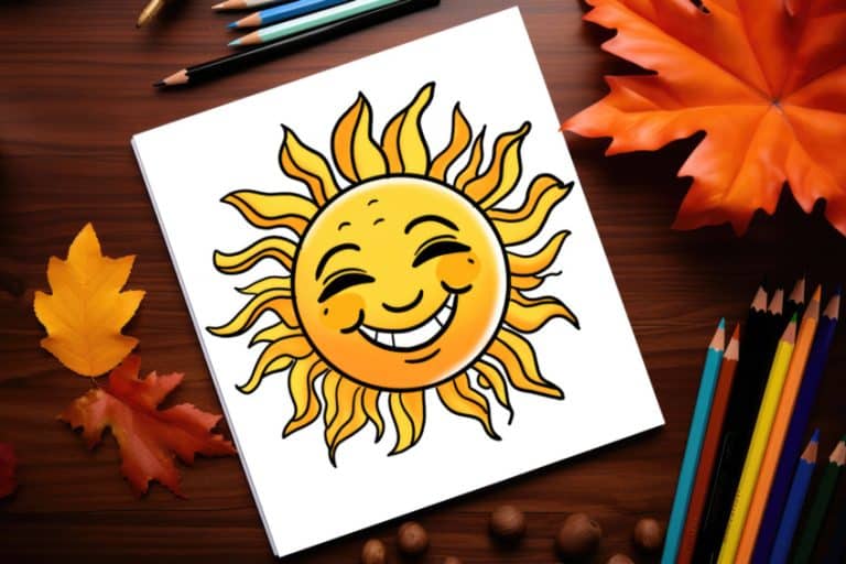 How to Draw a Sun – Create a Sunrise in a Pencil Stroke