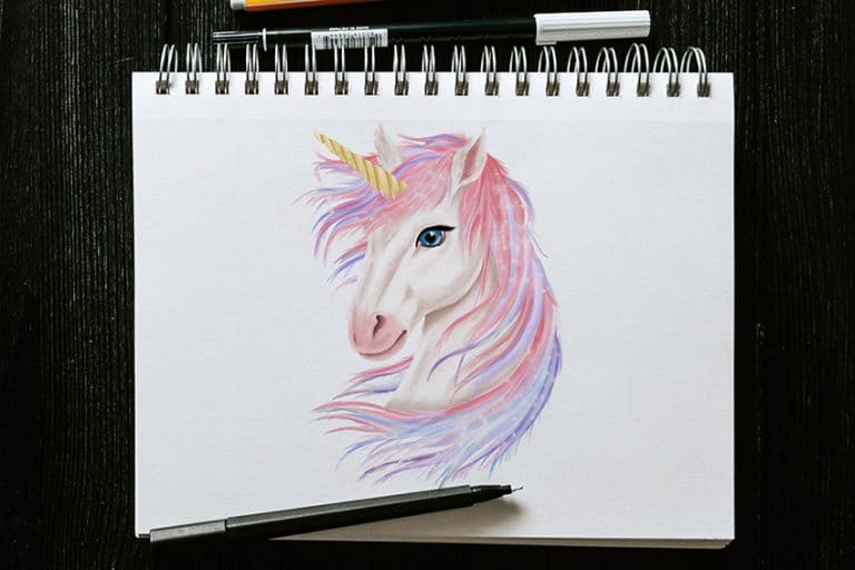 How to Draw a Unicorn – Create a Cute Unicorn Drawing