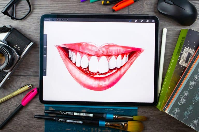 How to Draw Teeth – An Easy and Realistic Drawing Tutorial