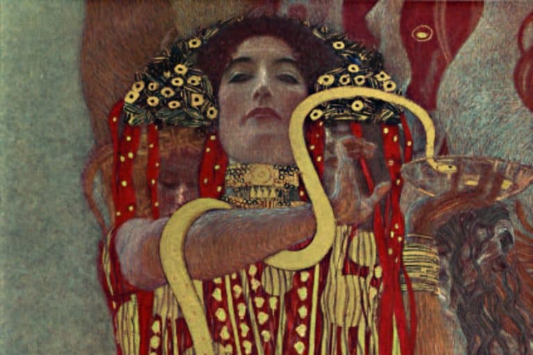 “Hygeia” by Gustav Klimt – A Contextual Painting Analysis