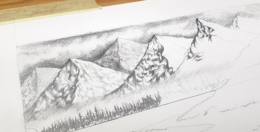 landscape drawing 11