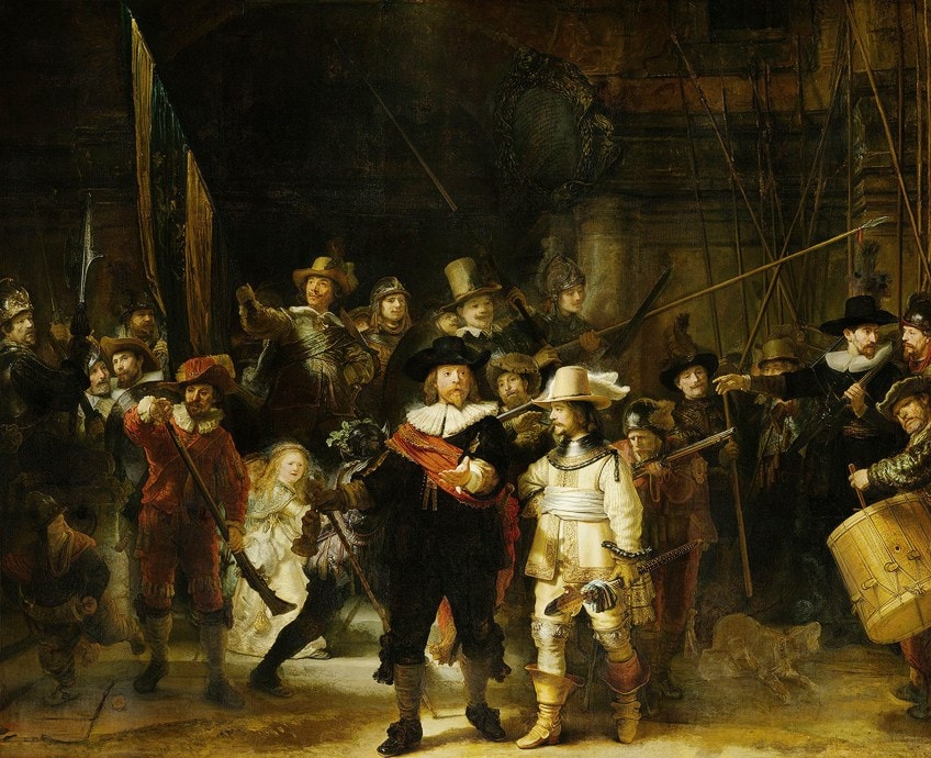 Old Famous Paintings by Rembrandt