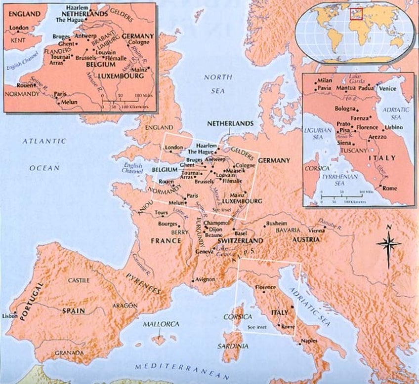 Renaissance History Map