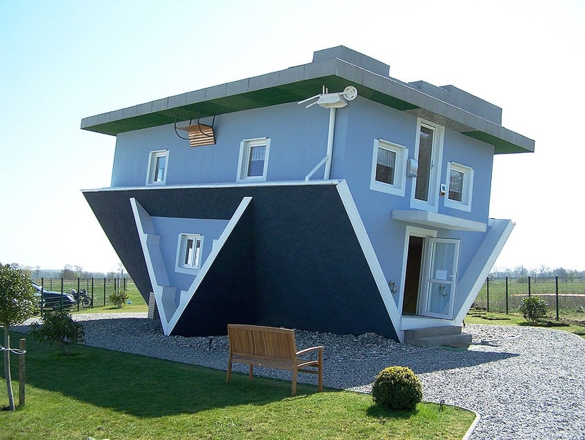 Upside Down Odd Houses